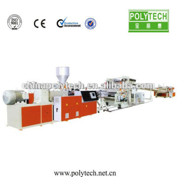 PE ABS sheet /plate making machine / small plate extruder